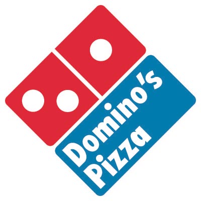 Custom dominos pizza logo iron on transfers (Decal Sticker) No.100830